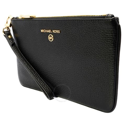 michael kors pebbled leather wristlet|michael kors wristlet outlet.